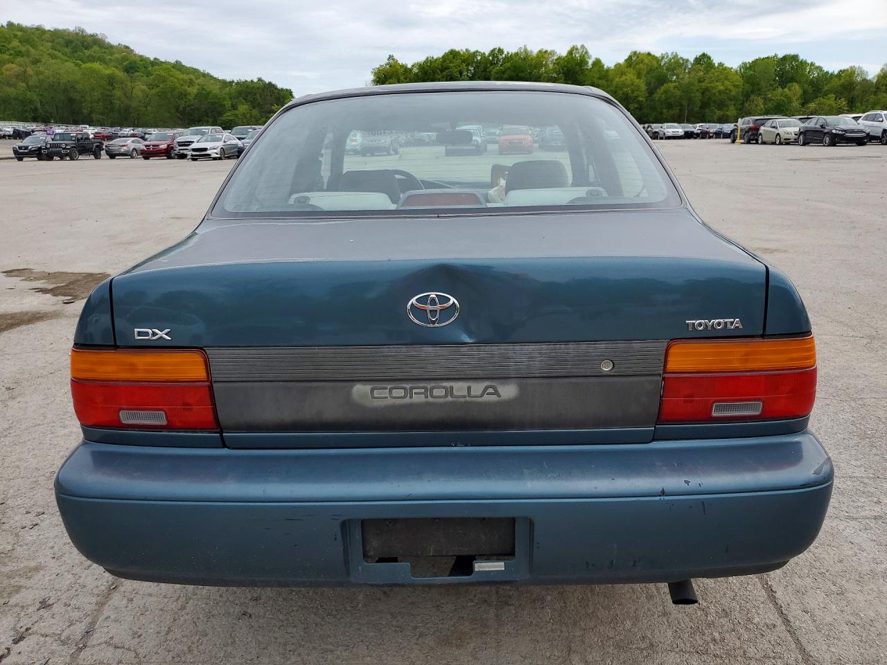 1995 Toyota Corolla Dx Blue vin: 2T1AE09B9SC124710