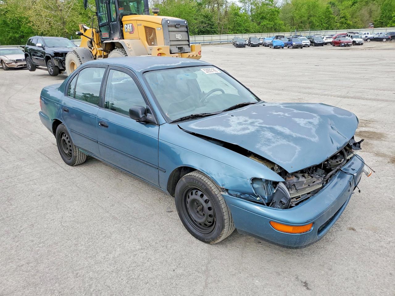 1995 Toyota Corolla Dx Blue vin: 2T1AE09B9SC124710