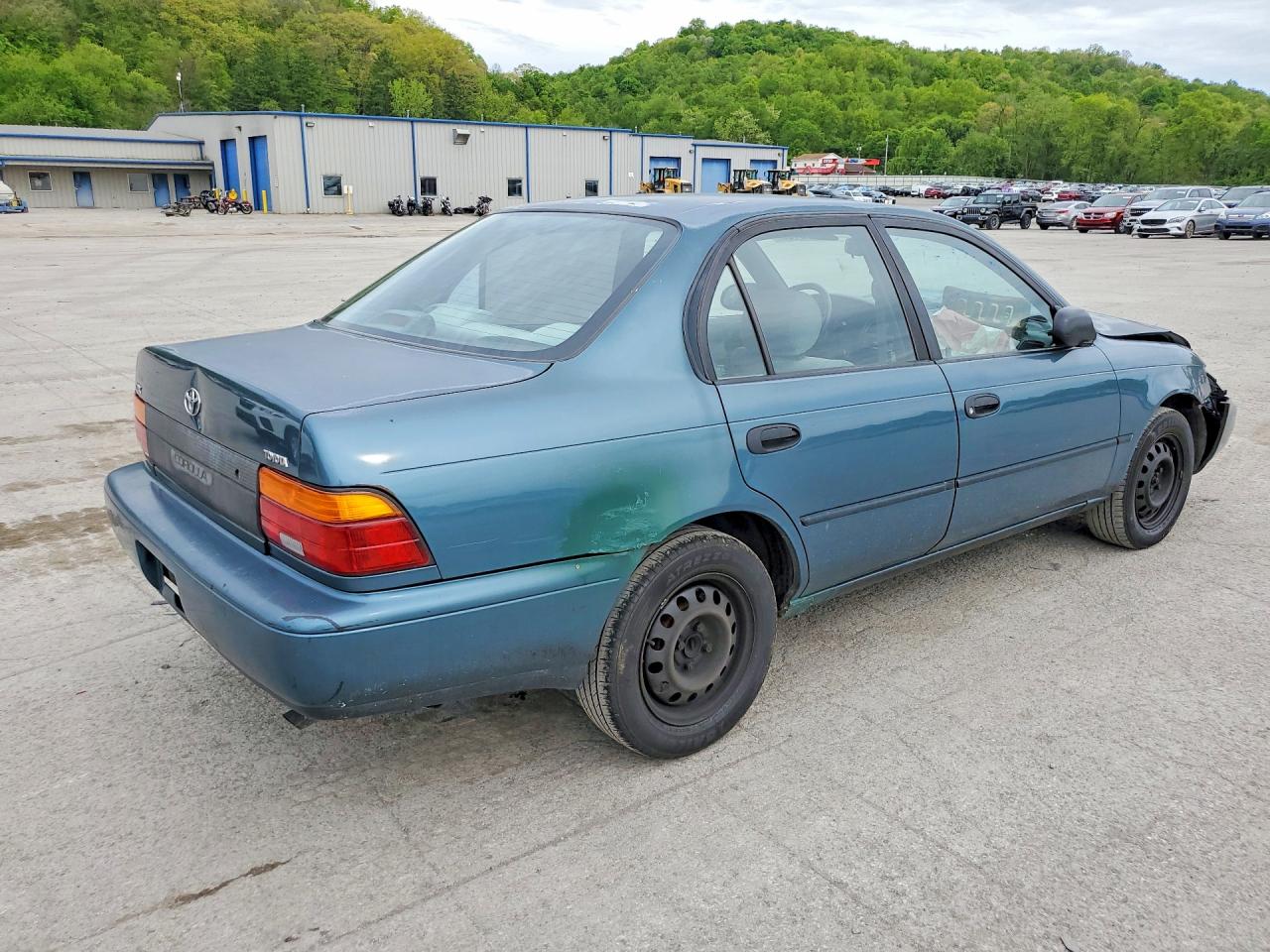 1995 Toyota Corolla Dx Blue vin: 2T1AE09B9SC124710