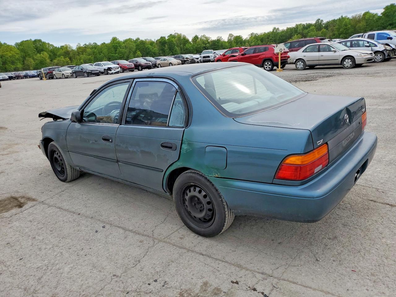 1995 Toyota Corolla Dx Blue vin: 2T1AE09B9SC124710