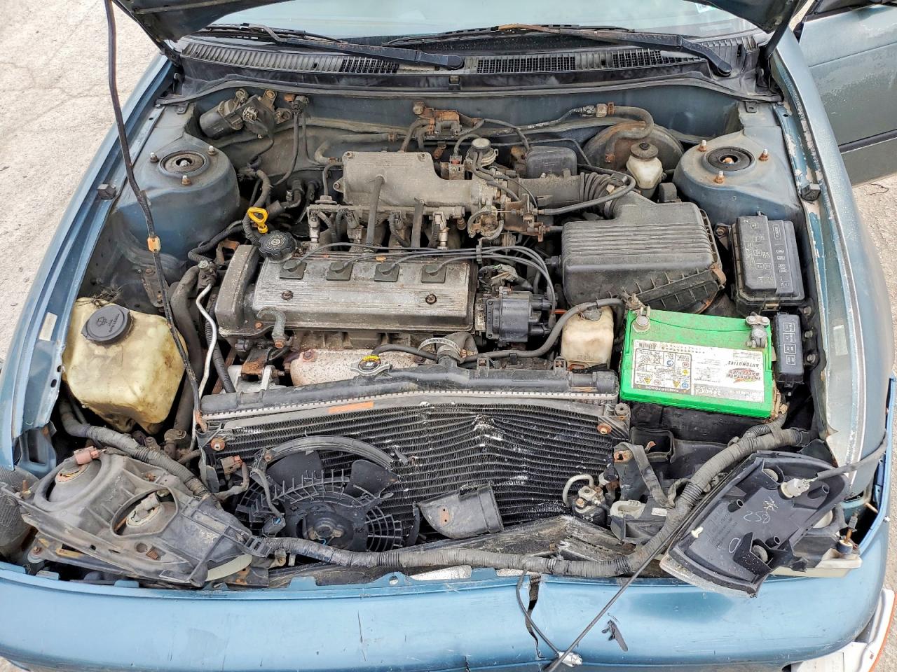 1995 Toyota Corolla Dx Blue vin: 2T1AE09B9SC124710