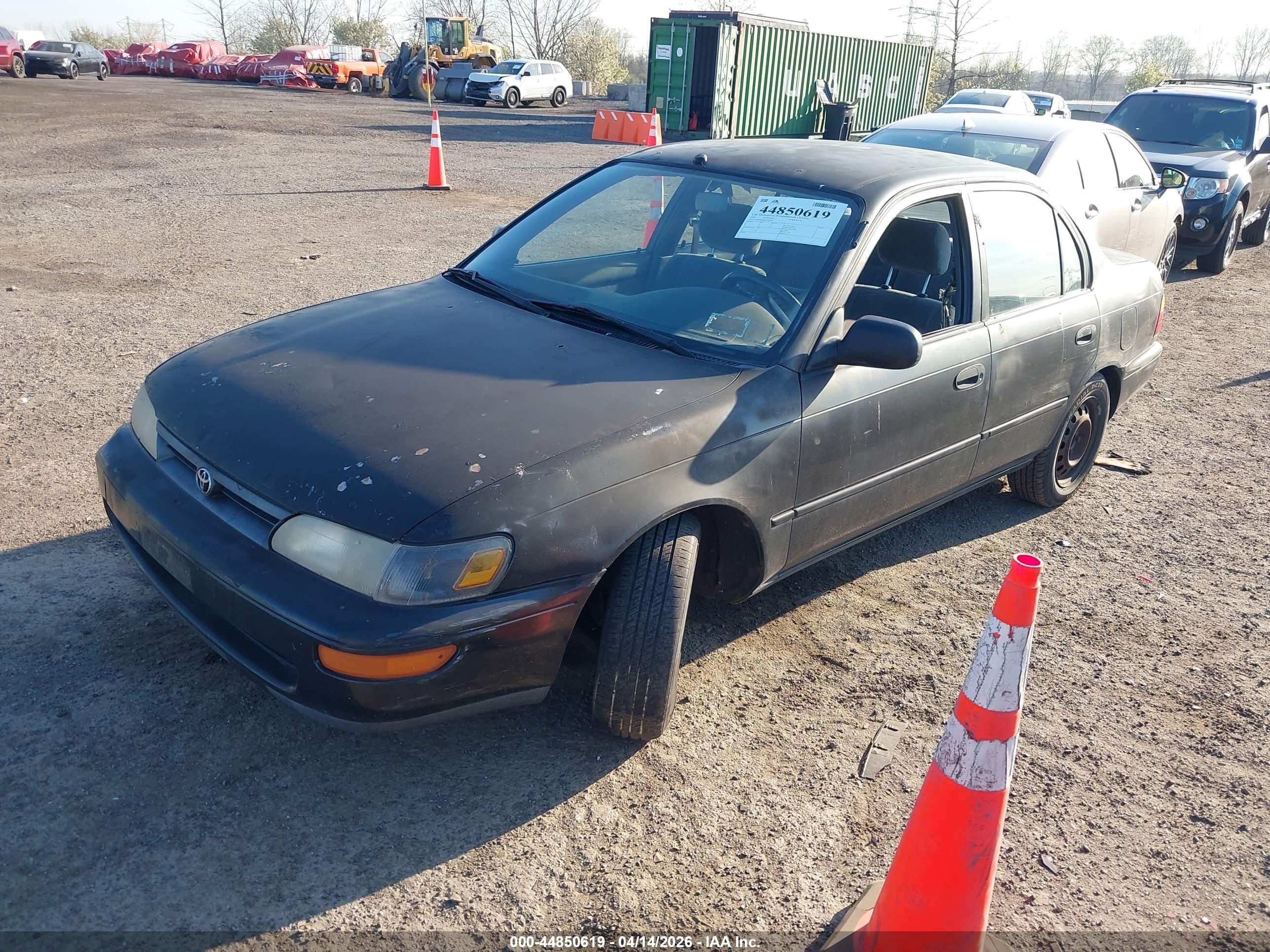 1995 Toyota Corolla Le/dx Черный vin: 2T1AE09B9SC133424