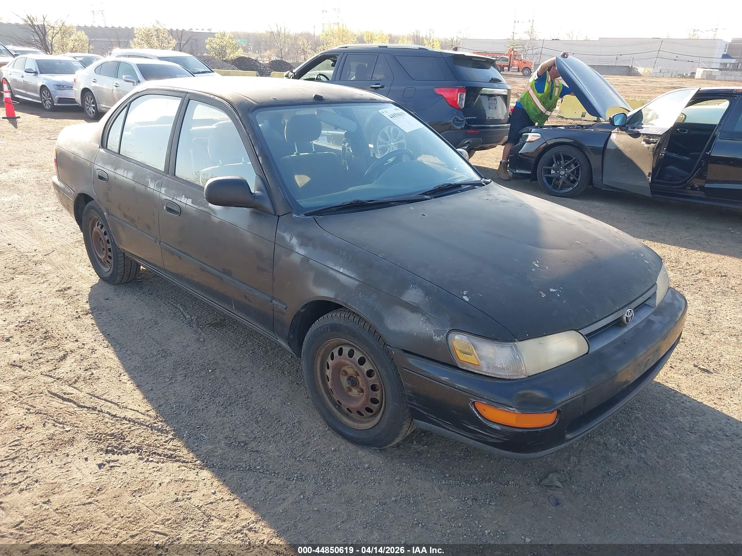 1995 Toyota Corolla Le/dx Черный vin: 2T1AE09B9SC133424