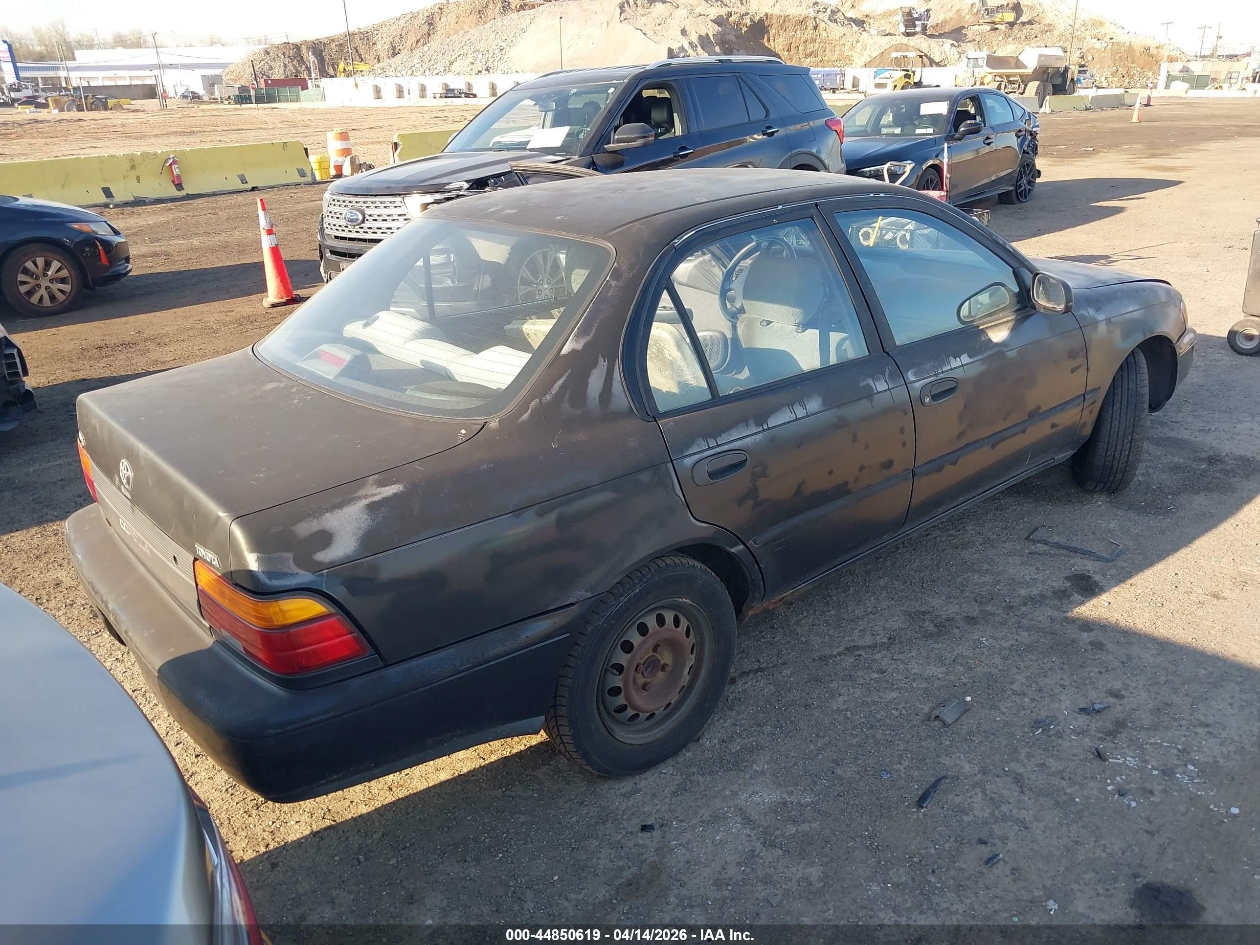 1995 Toyota Corolla Le/dx Черный vin: 2T1AE09B9SC133424