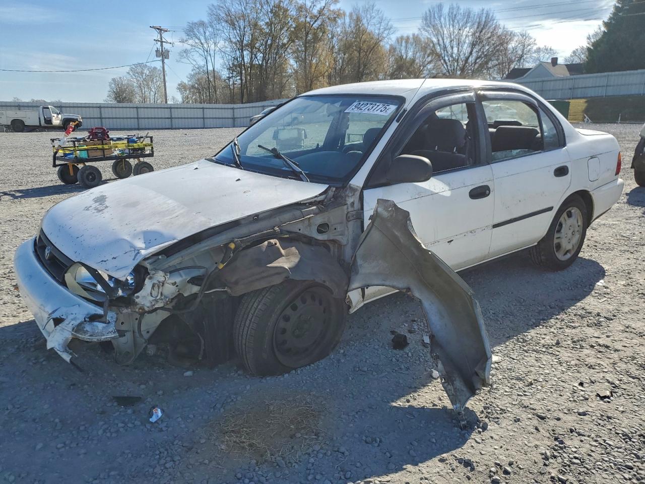 1993 Toyota Corolla Le White vin: 2T1AE09E2PC030105
