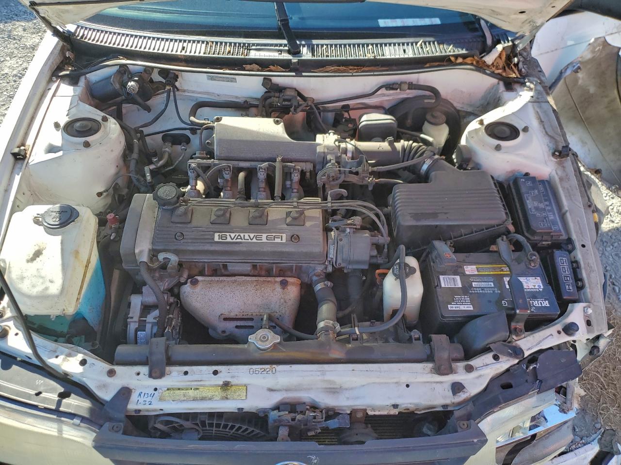 1993 Toyota Corolla Le White vin: 2T1AE09E2PC030105