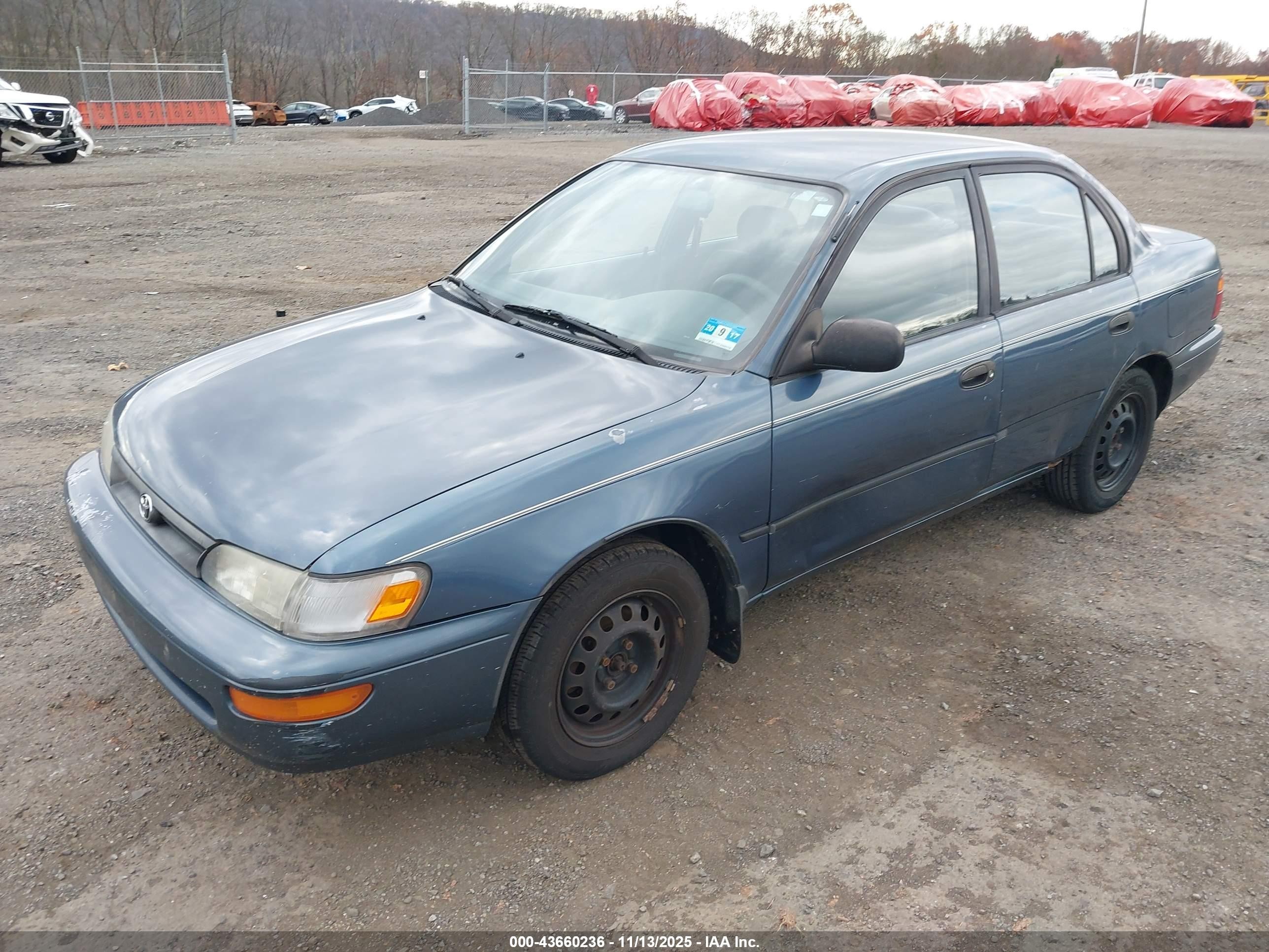 1993 Toyota Corolla Le/dx Blue vin: 2T1AE09E3PC010199