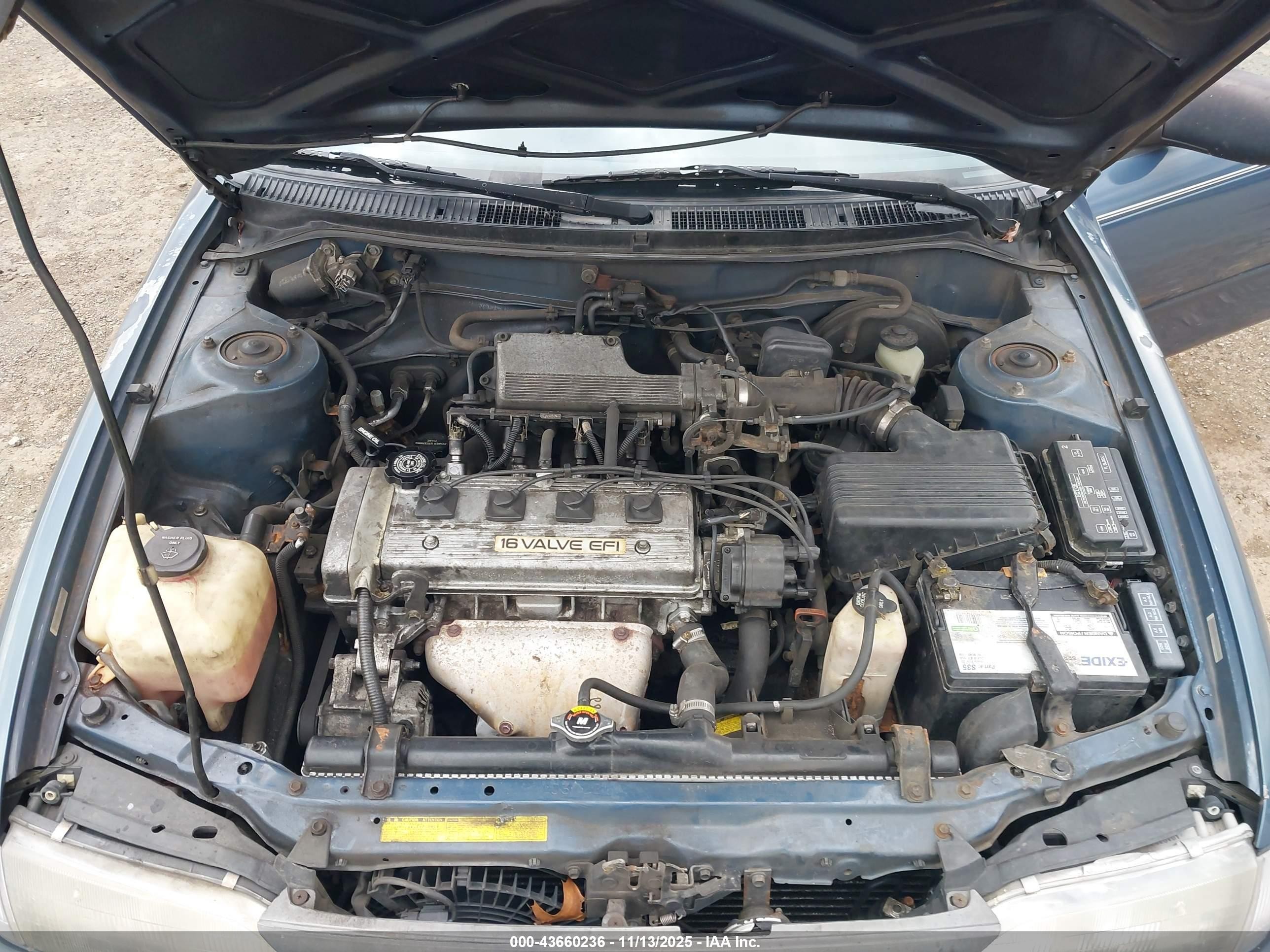 1993 Toyota Corolla Le/dx Blue vin: 2T1AE09E3PC010199