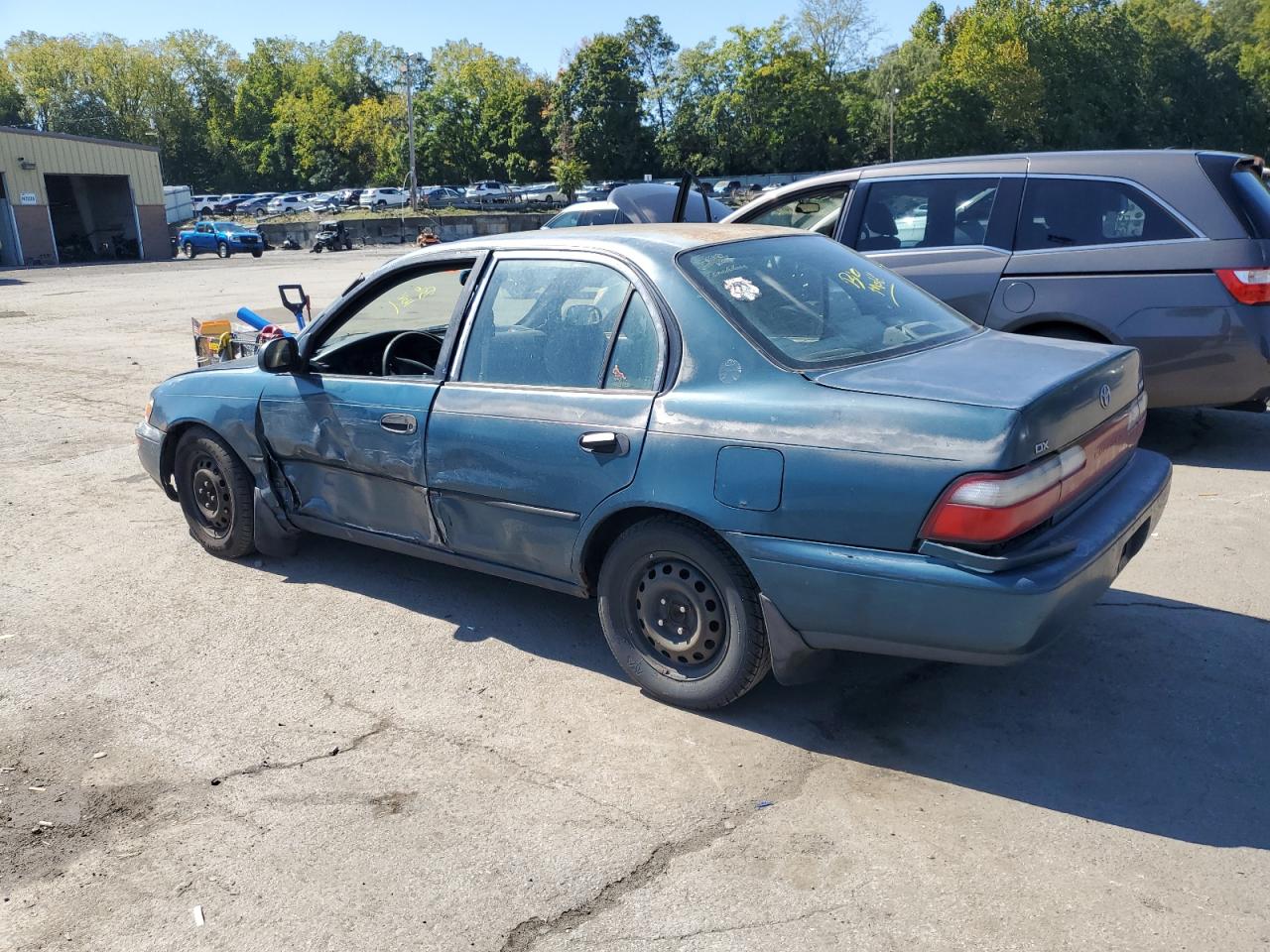 1993 Toyota Corolla Le Teal vin: 2T1AE09E4PC037752
