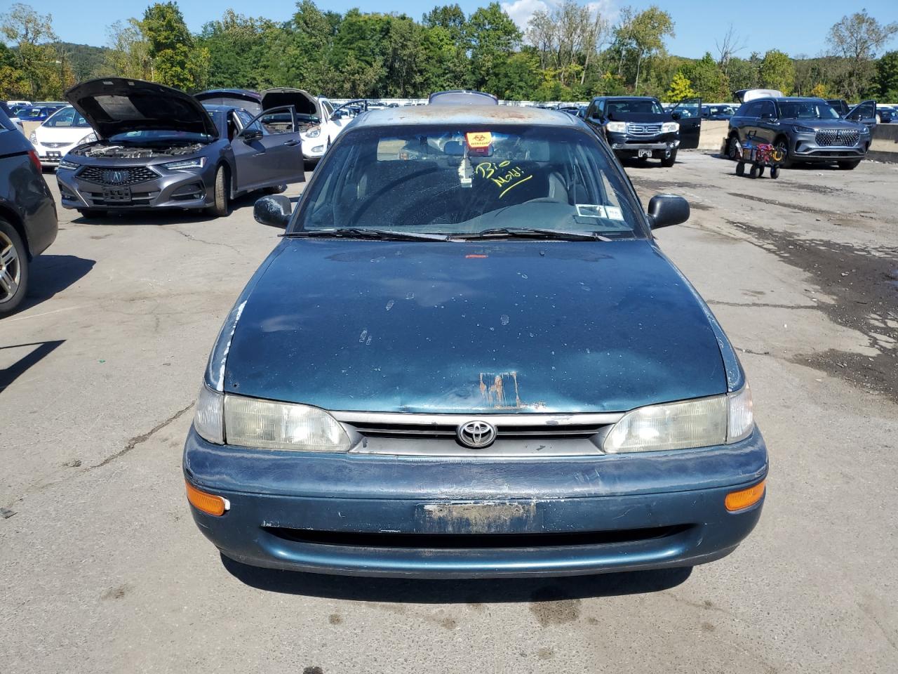 1993 Toyota Corolla Le Teal vin: 2T1AE09E4PC037752