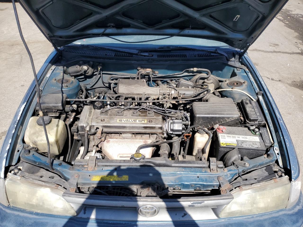 1993 Toyota Corolla Le Teal vin: 2T1AE09E4PC037752