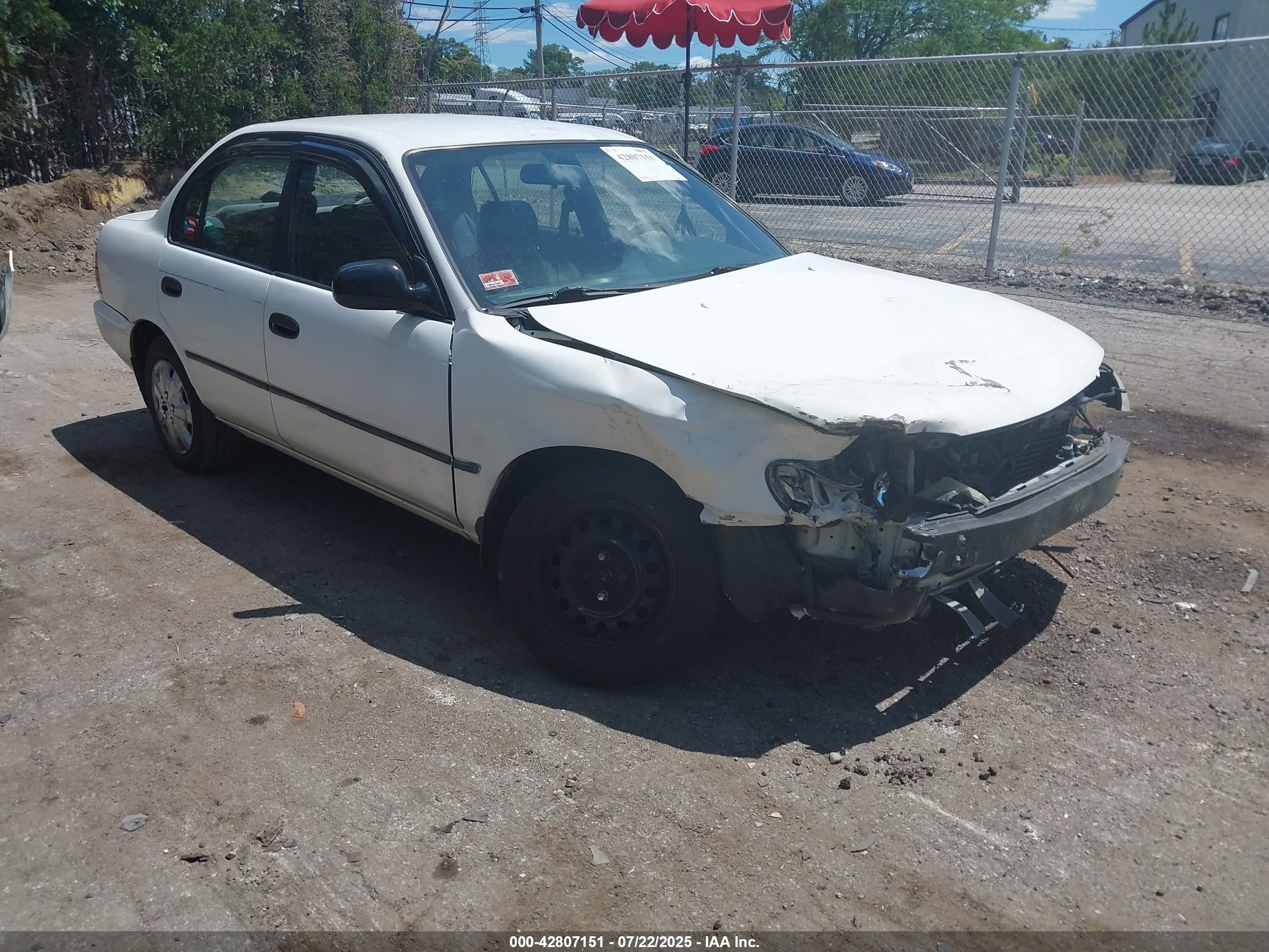 1993 Toyota Corolla Le/dx White vin: 2T1AE09E6PC029698