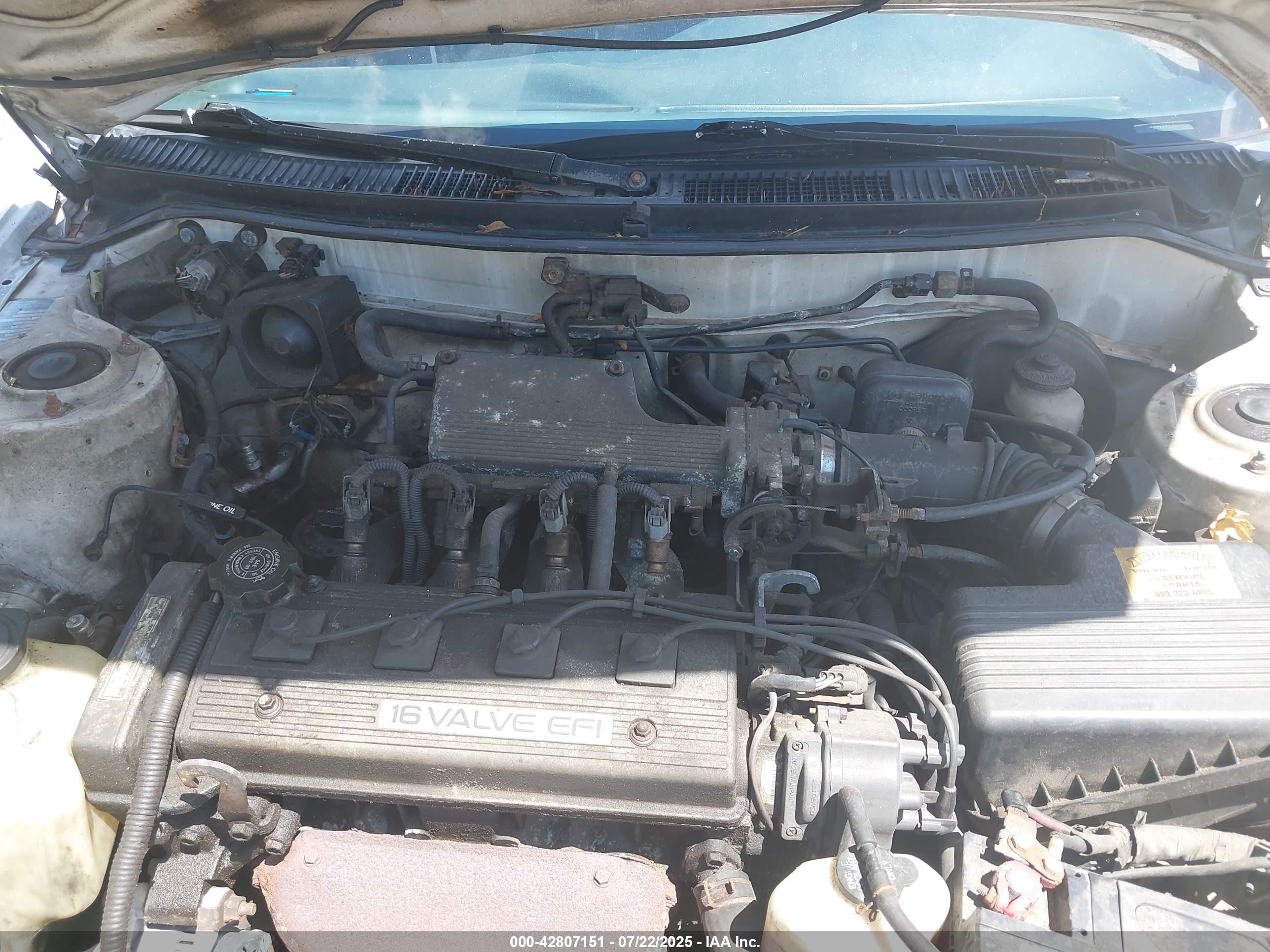 1993 Toyota Corolla Le/dx White vin: 2T1AE09E6PC029698