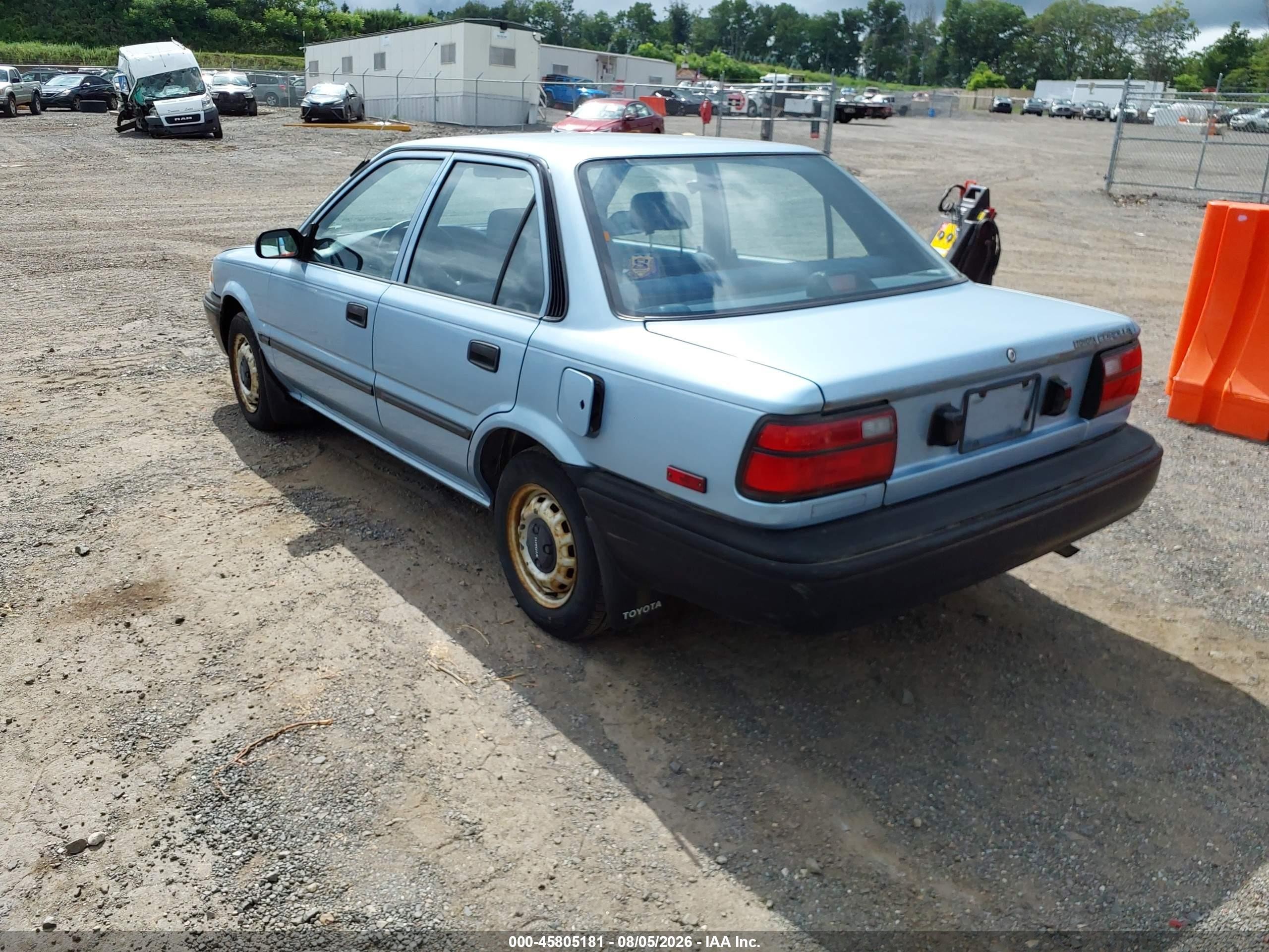 1992 Toyota Corolla   Blue vin: 2T1AE91A9NC135976