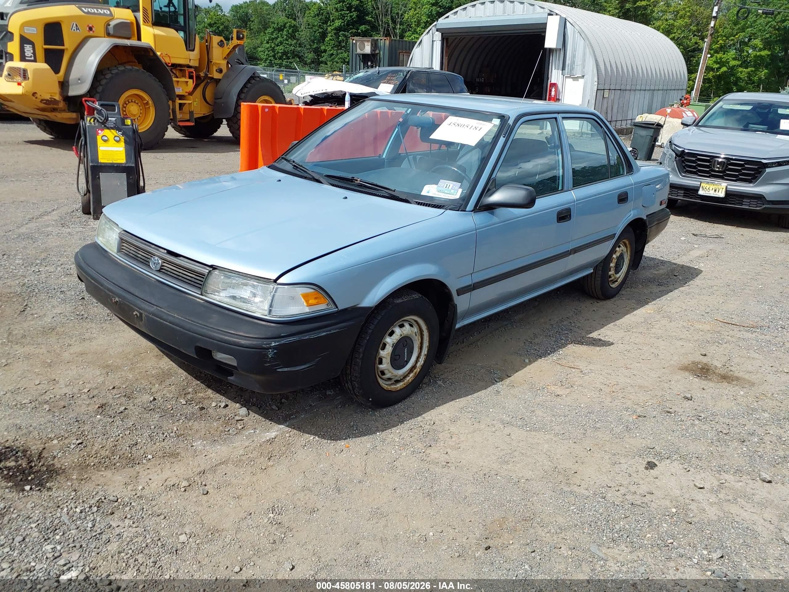 1992 Toyota Corolla   Blue vin: 2T1AE91A9NC135976