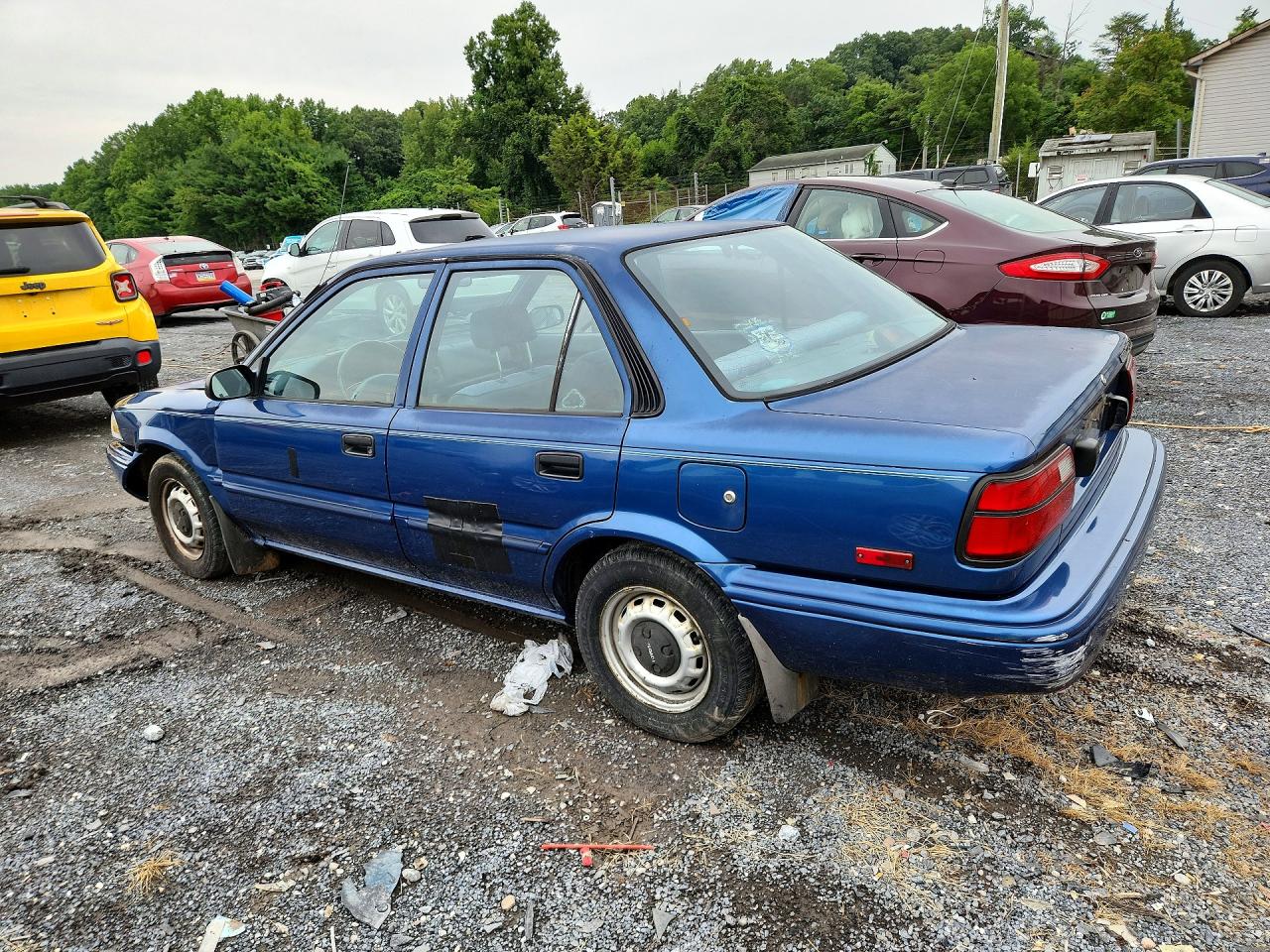 1991 Toyota Corolla Base Blue vin: 2T1AE91AXMC112253