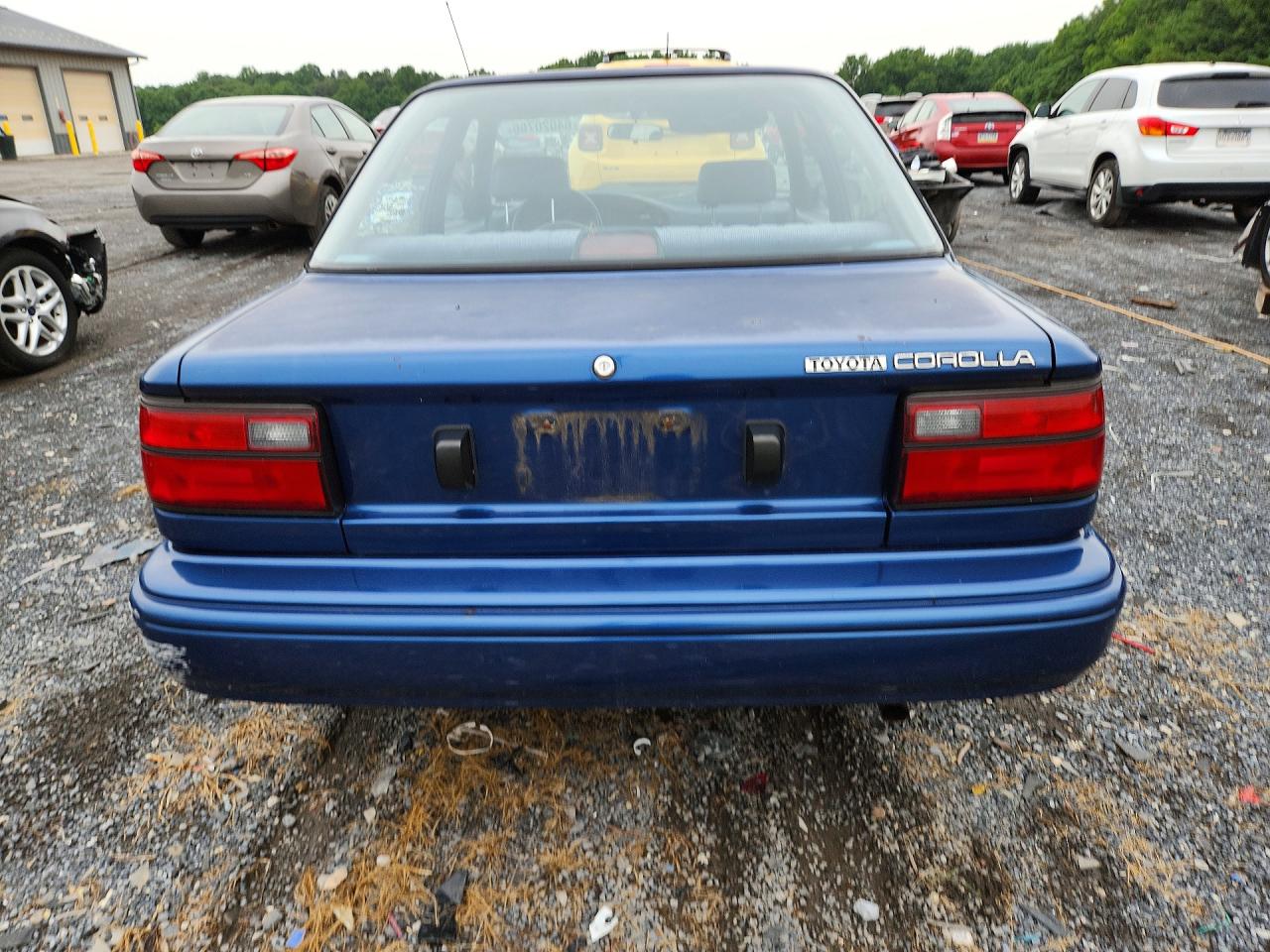 1991 Toyota Corolla Base Blue vin: 2T1AE91AXMC112253