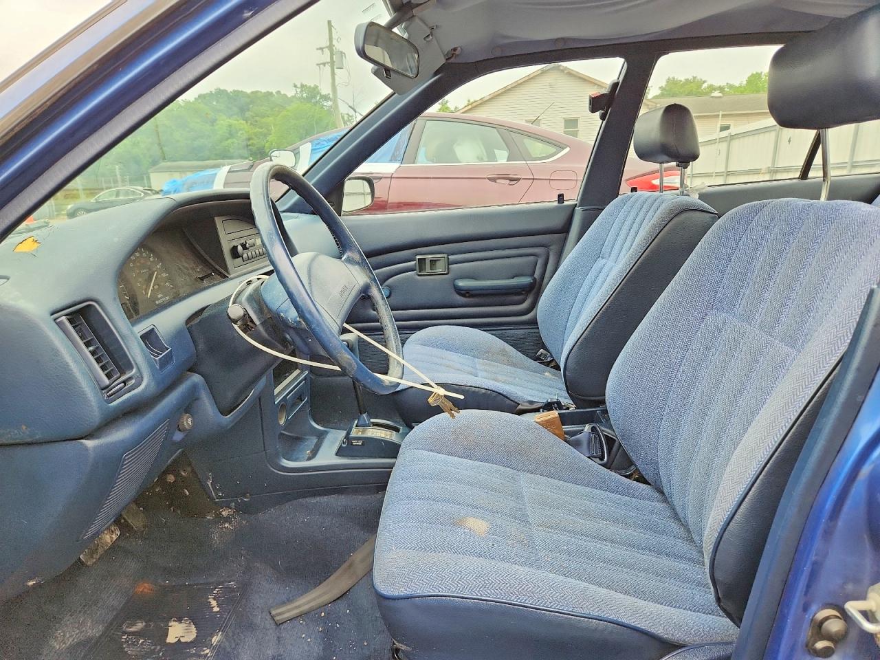 1991 Toyota Corolla Base Blue vin: 2T1AE91AXMC112253