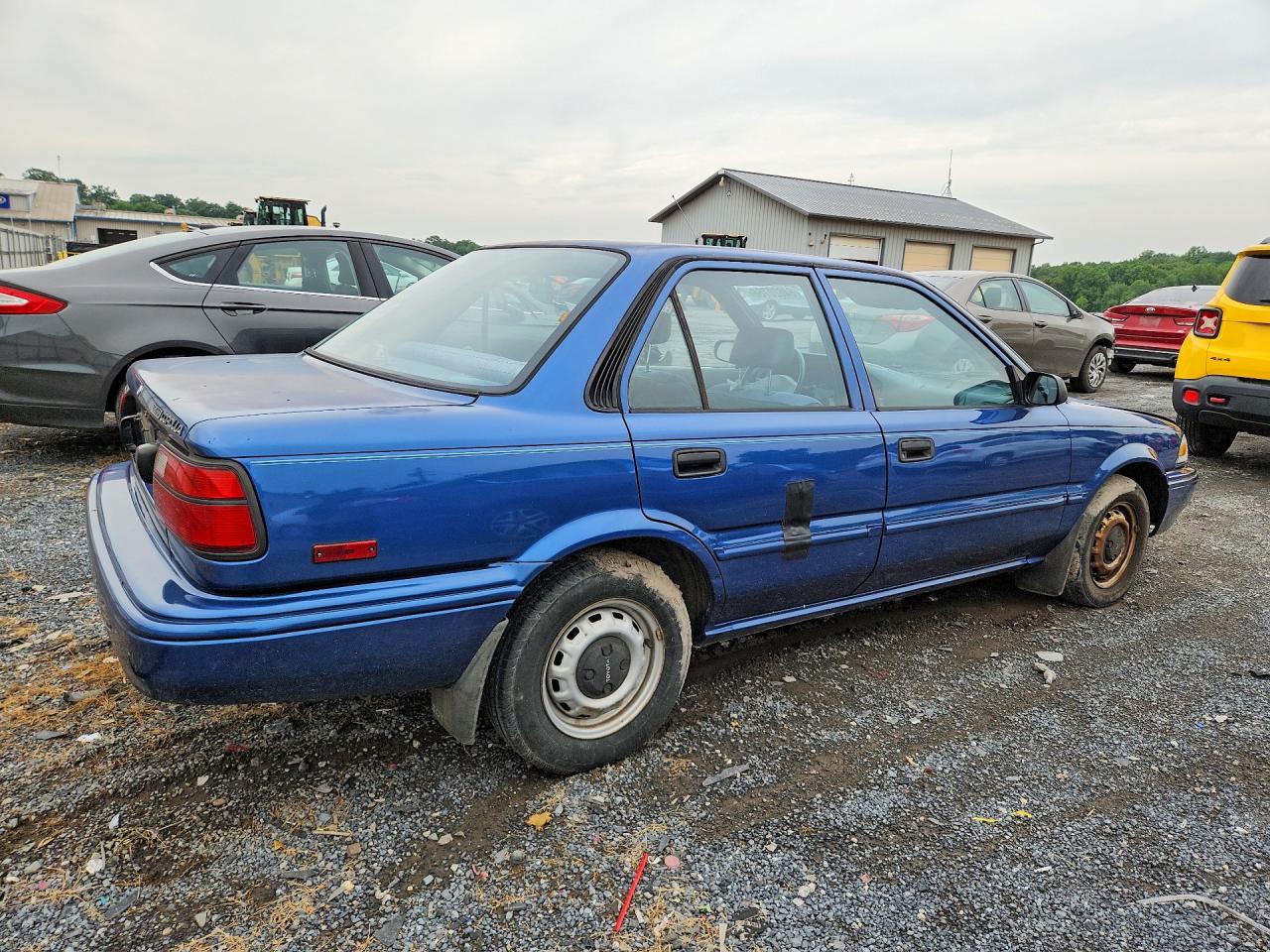 1991 Toyota Corolla Base Blue vin: 2T1AE91AXMC112253