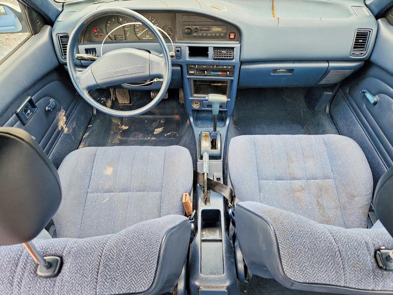 1991 Toyota Corolla Base Blue vin: 2T1AE91AXMC112253