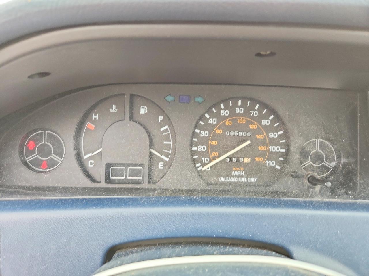 1991 Toyota Corolla Base Blue vin: 2T1AE91AXMC112253