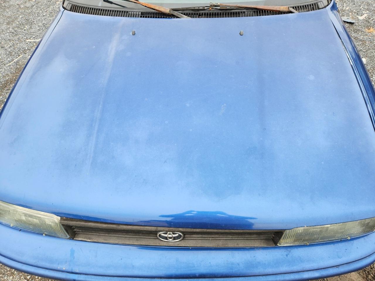 1991 Toyota Corolla Base Blue vin: 2T1AE91AXMC112253