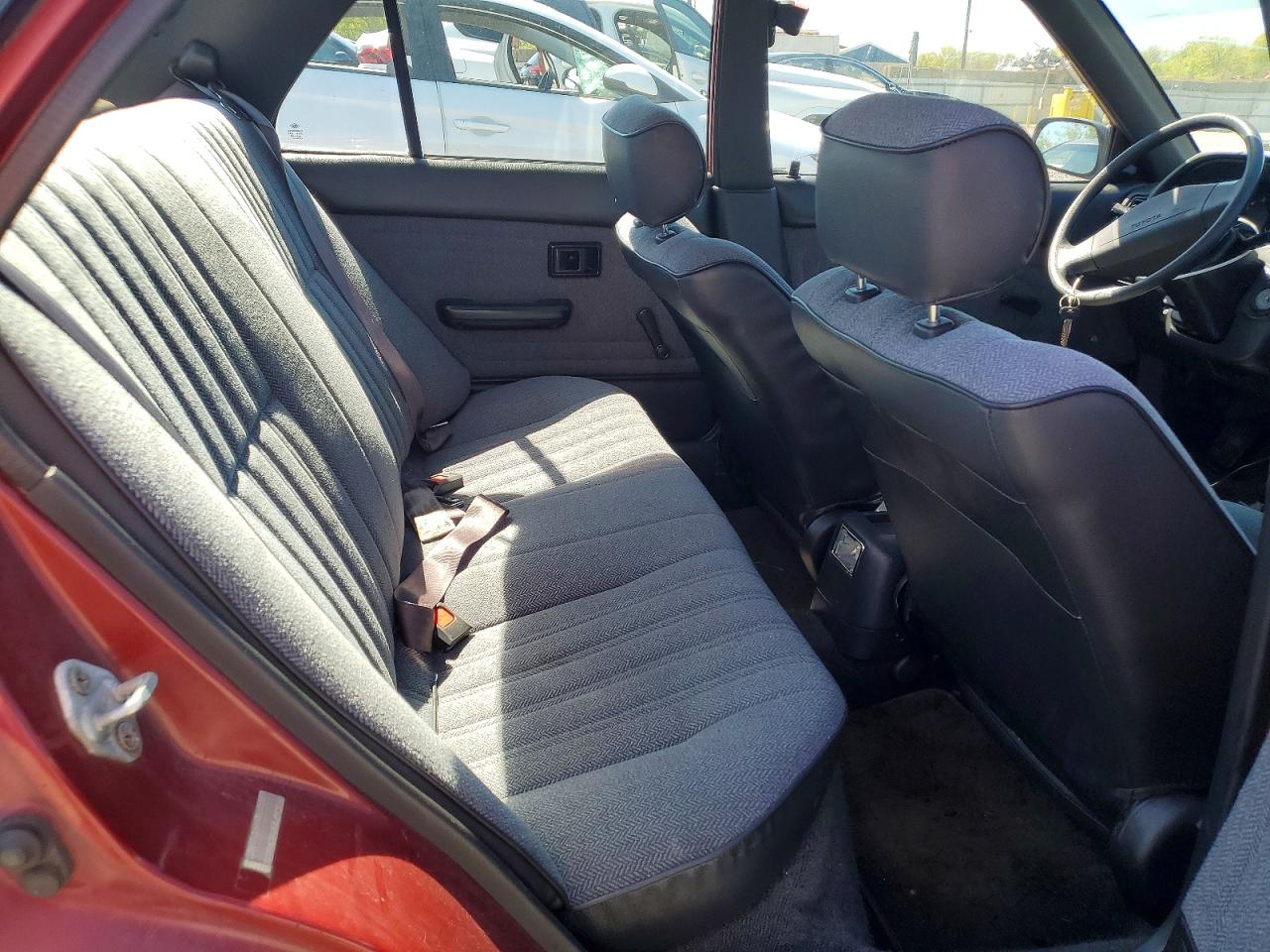 1990 Toyota Corolla Dlx Burgundy vin: 2T1AE94A8LC042326