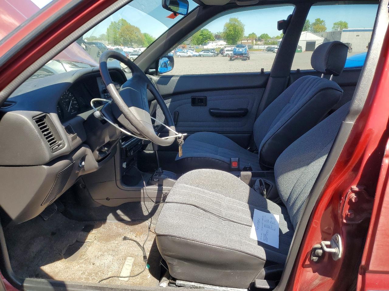 1990 Toyota Corolla Dlx Burgundy vin: 2T1AE94A8LC042326