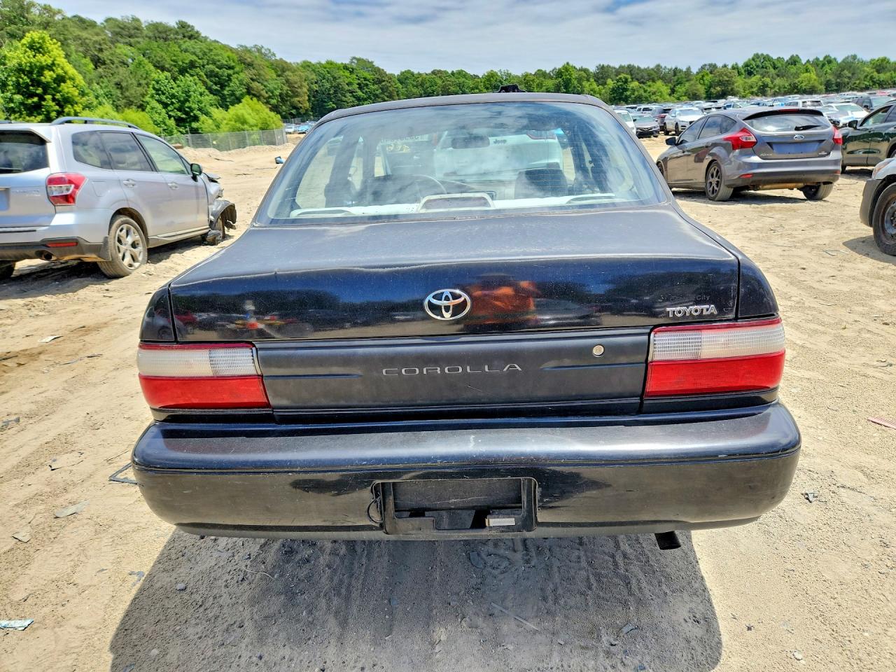 1996 Toyota Corolla Base Серый vin: 2T1BA02E0TC138999