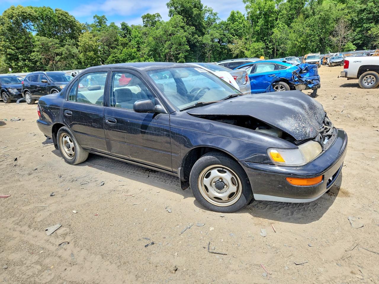 1996 Toyota Corolla Base Серый vin: 2T1BA02E0TC138999