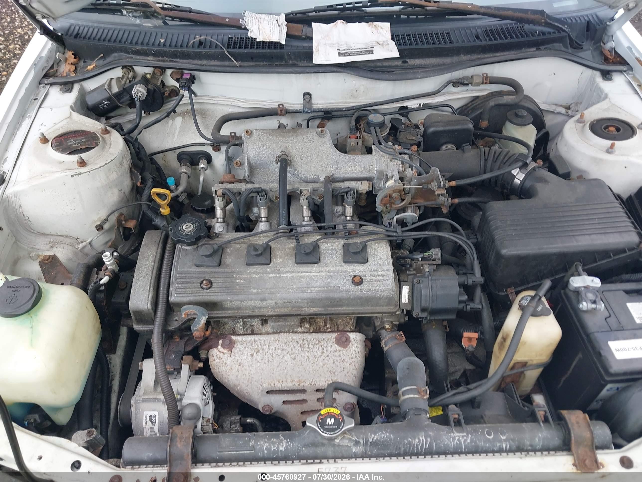 1996 Toyota Corolla   White vin: 2T1BA02E4TC148936