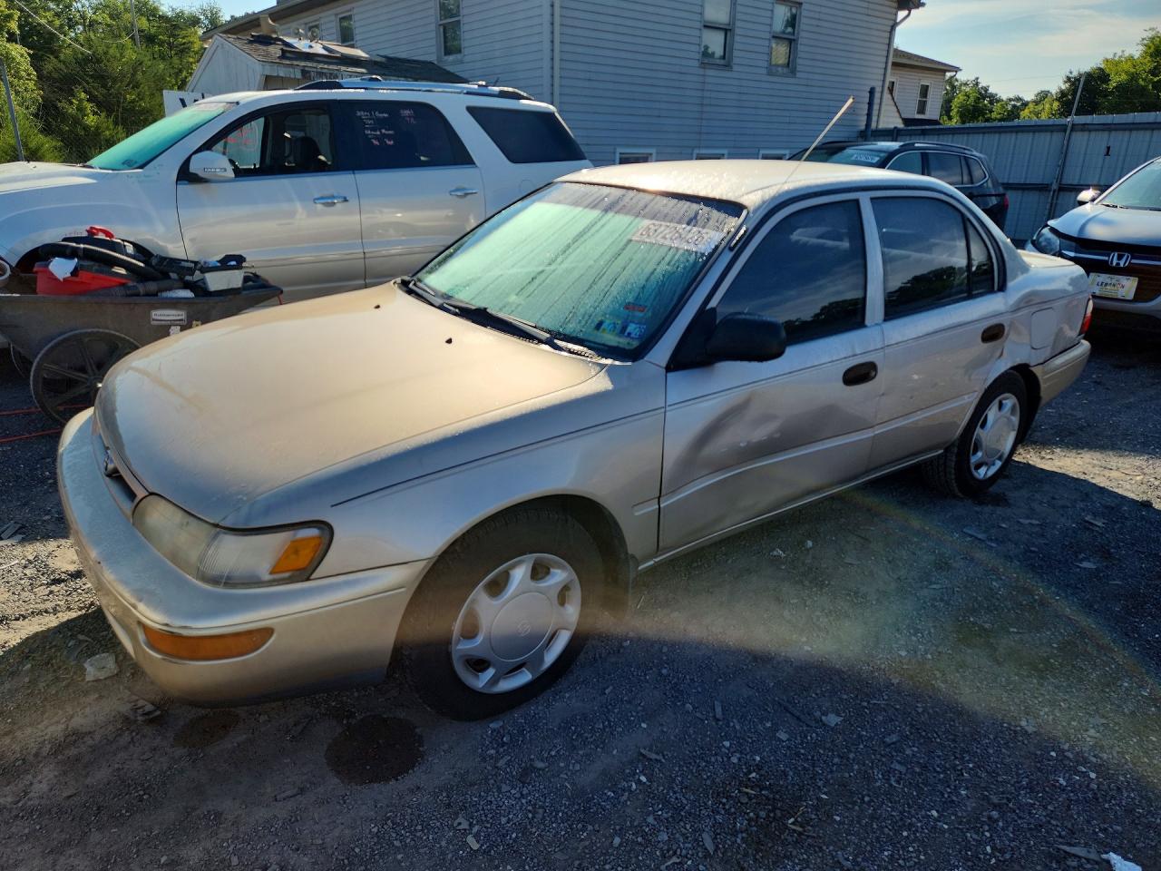 1997 Toyota Corolla Base Silver vin: 2T1BA02E4VC190042
