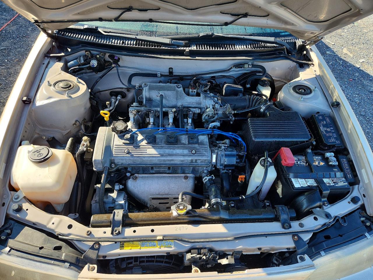 1997 Toyota Corolla Base Silver vin: 2T1BA02E4VC190042