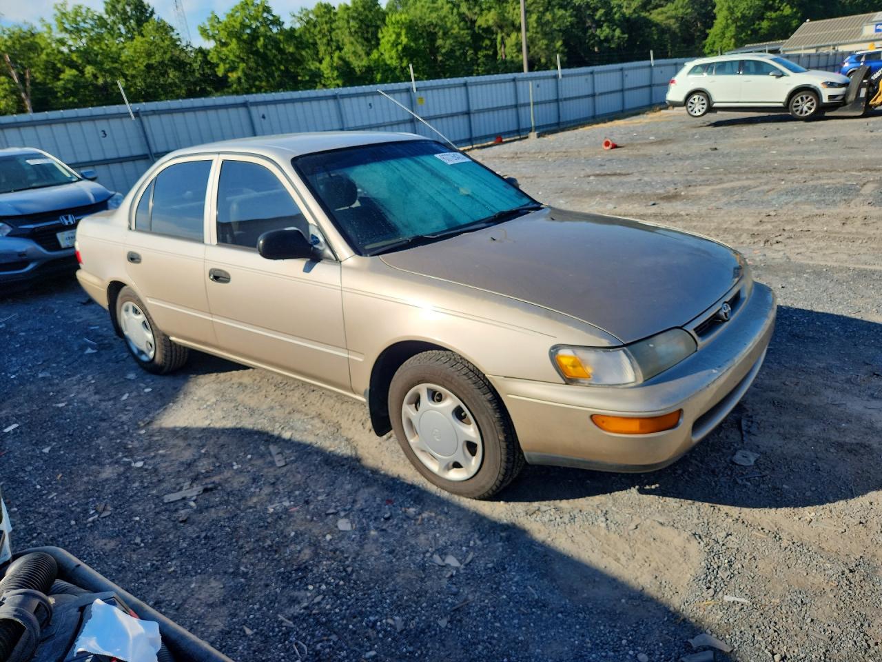 1997 Toyota Corolla Base Silver vin: 2T1BA02E4VC190042