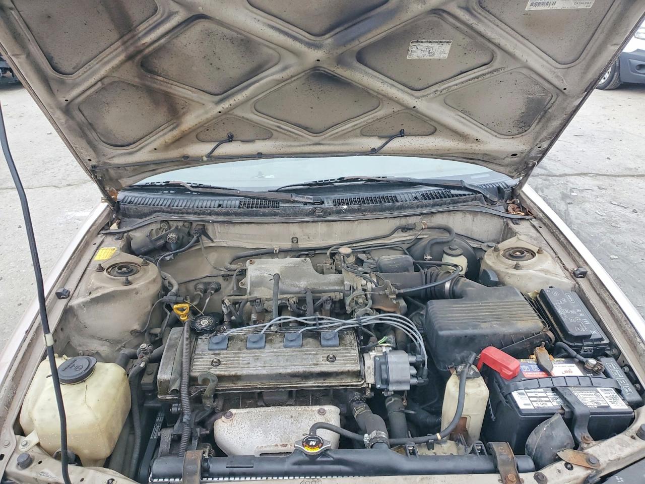 1996 Toyota Corolla Silver vin: 2T1BA02E5TC149674