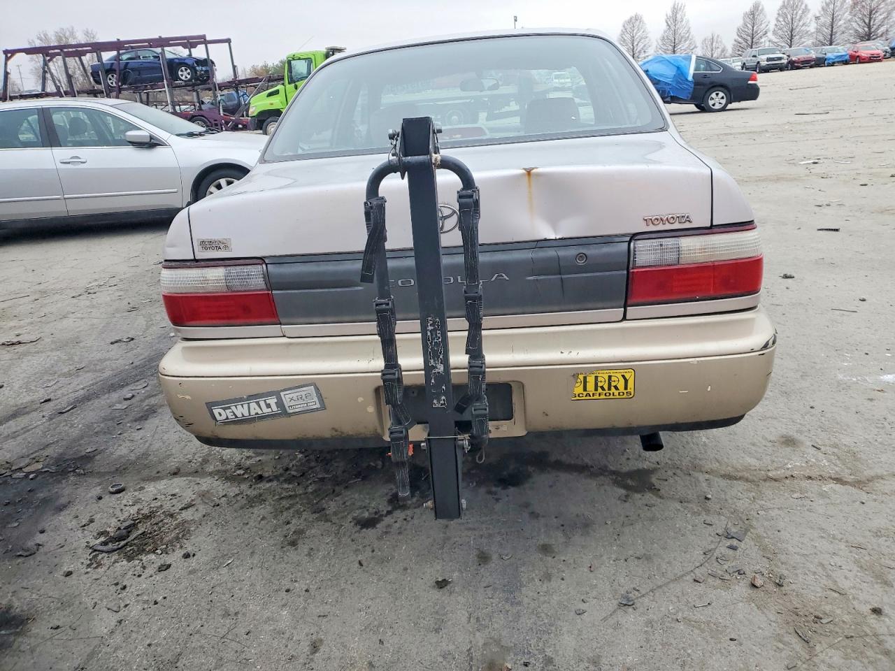 1996 Toyota Corolla Silver vin: 2T1BA02E5TC149674