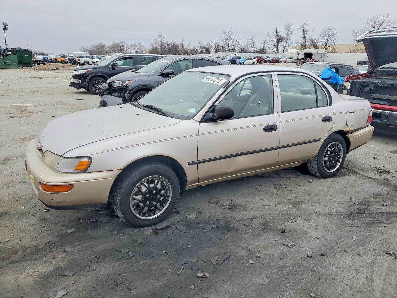 1996 Toyota Corolla Silver vin: 2T1BA02E5TC149674