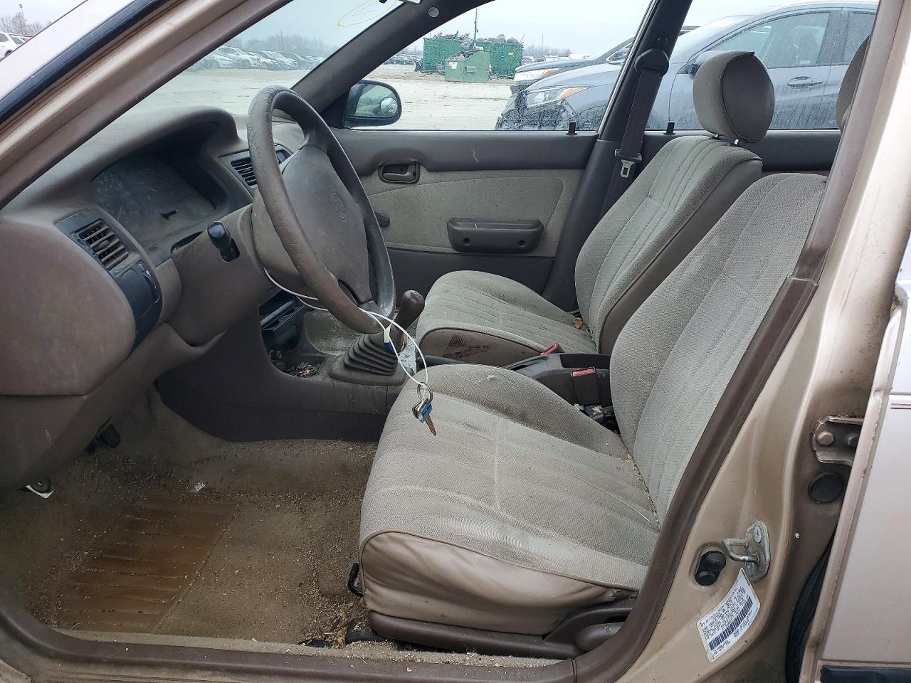 1996 Toyota Corolla Silver vin: 2T1BA02E5TC149674