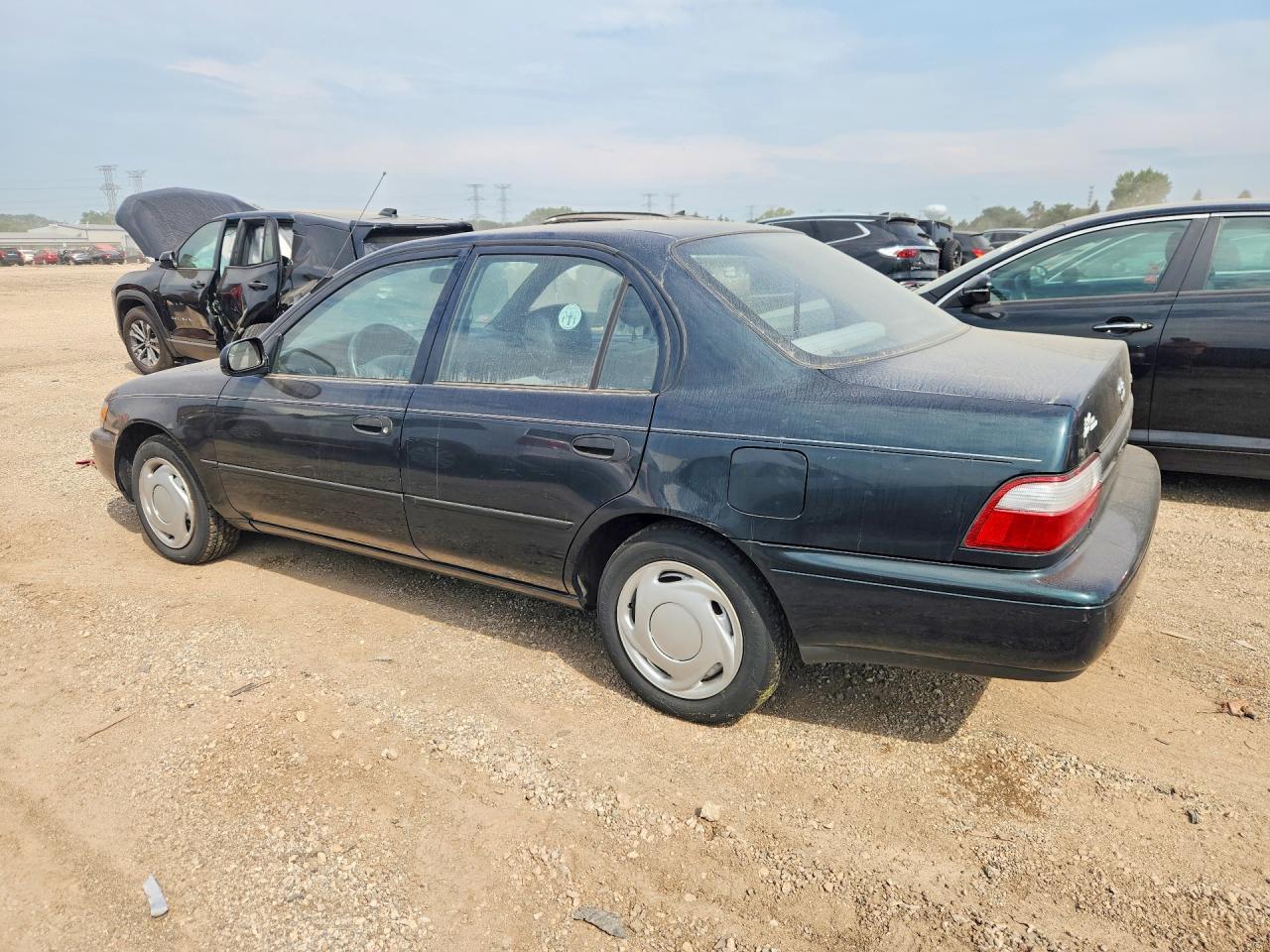 1997 Toyota Corolla Base Green vin: 2T1BA02E6VC212767