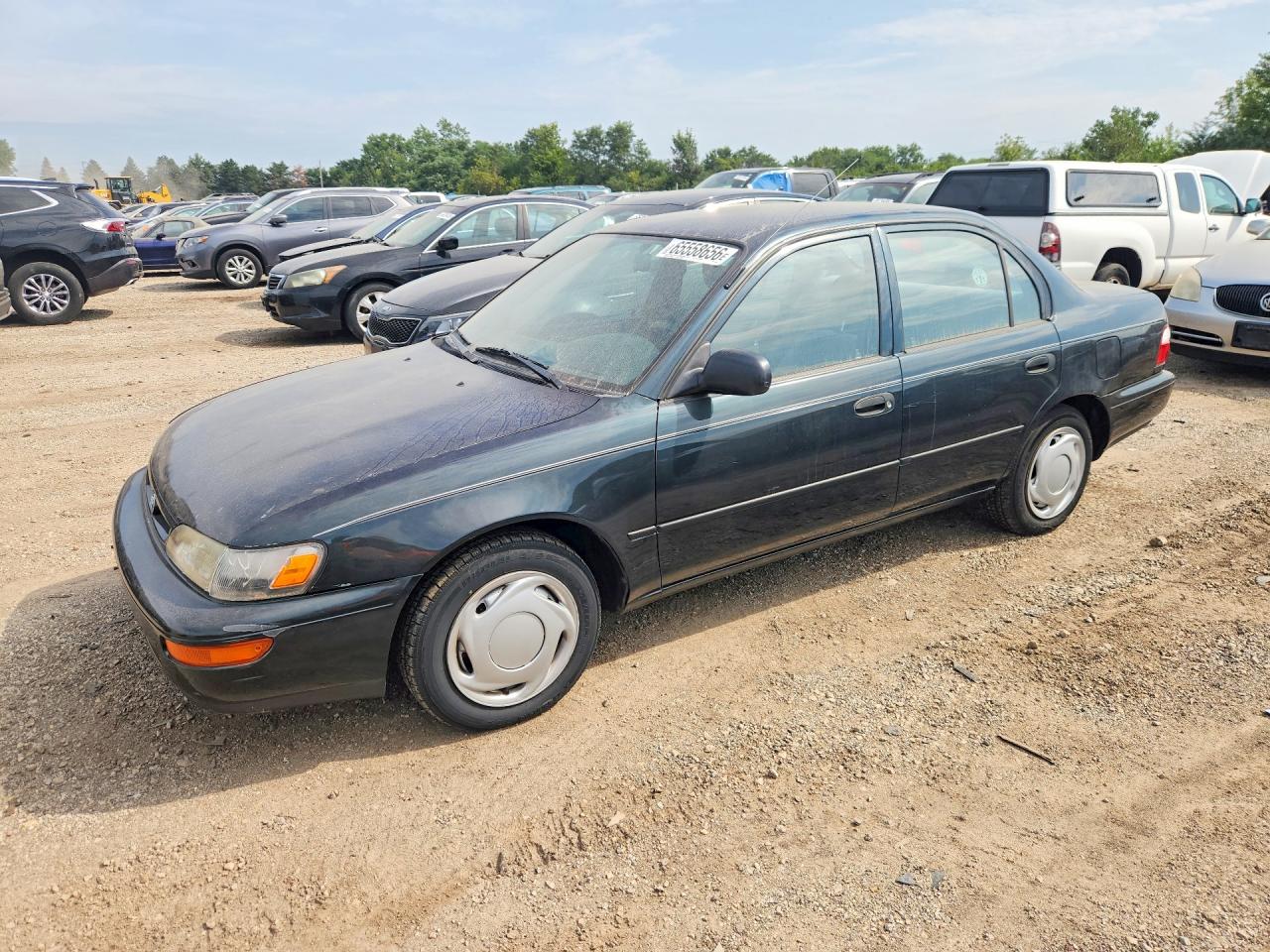 1997 Toyota Corolla Base Green vin: 2T1BA02E6VC212767