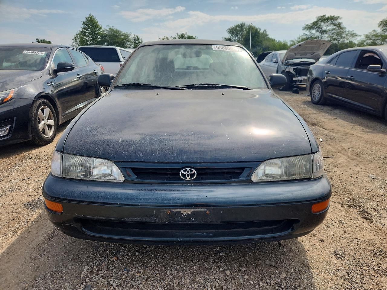 1997 Toyota Corolla Base Green vin: 2T1BA02E6VC212767