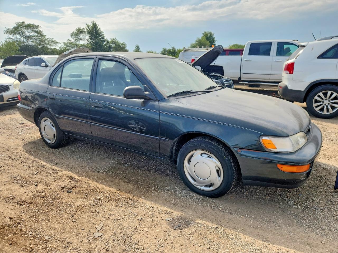 1997 Toyota Corolla Base Green vin: 2T1BA02E6VC212767