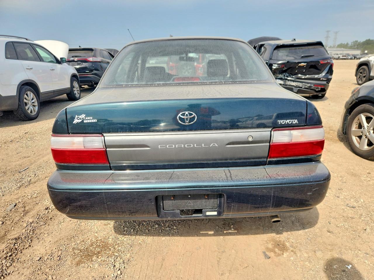1997 Toyota Corolla Base Green vin: 2T1BA02E6VC212767