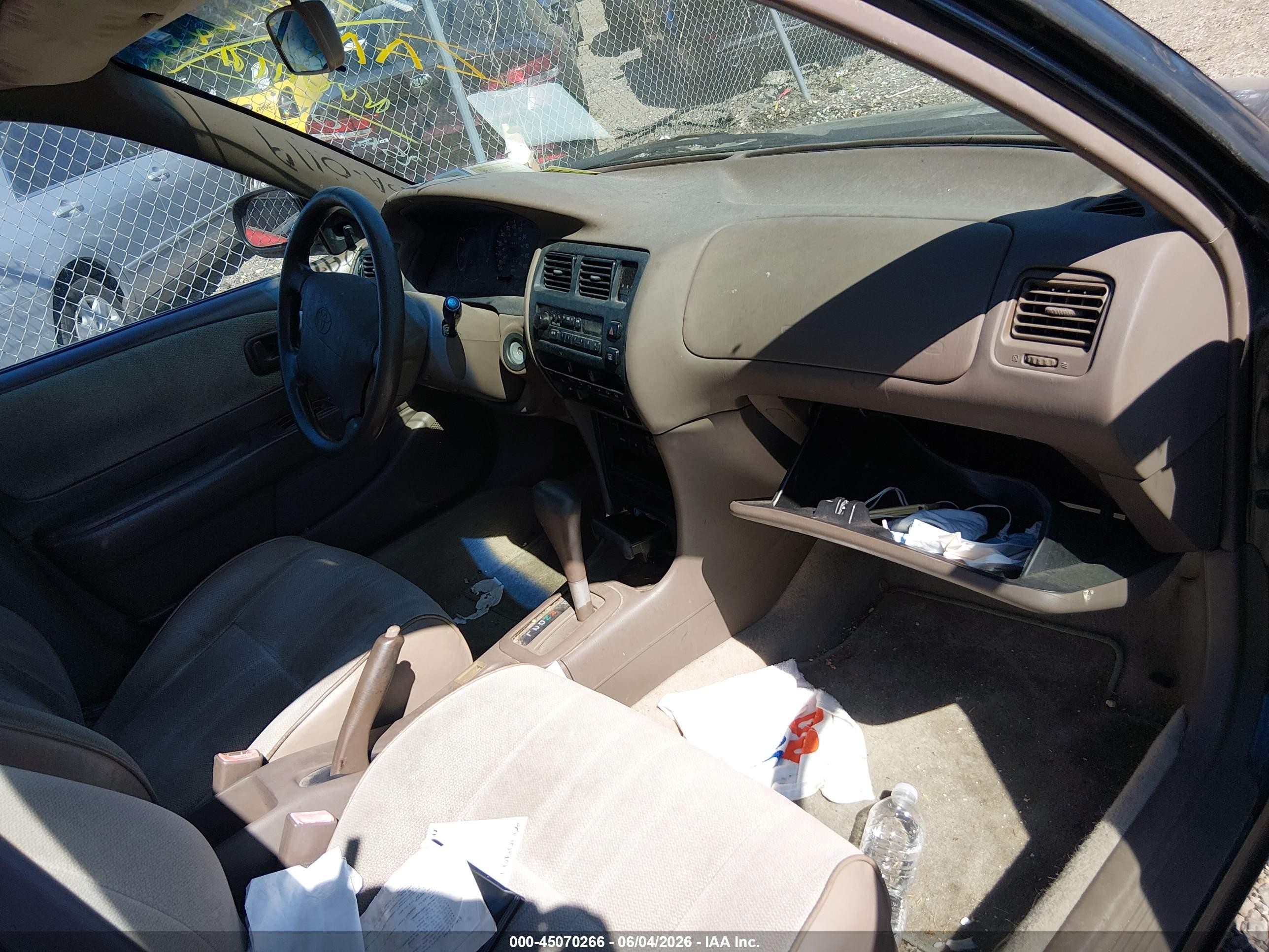 1997 Toyota Corolla Ce Green vin: 2T1BA02E6VC213689