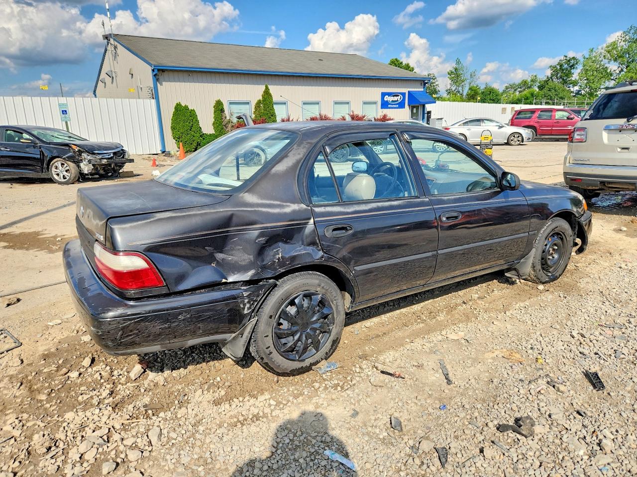 1996 Toyota Corolla Base Gray vin: 2T1BA02E8TC135266