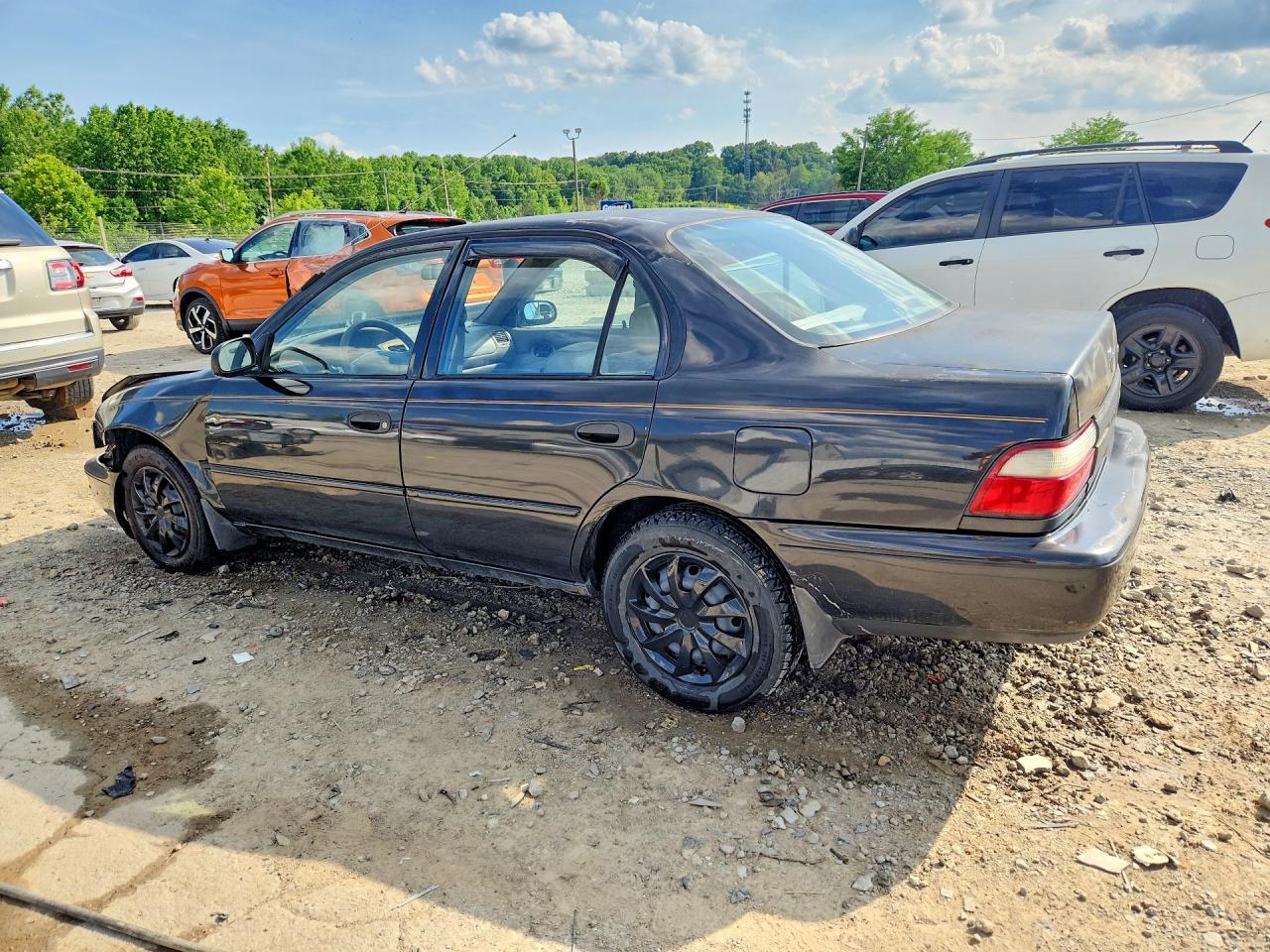 1996 Toyota Corolla Base Gray vin: 2T1BA02E8TC135266