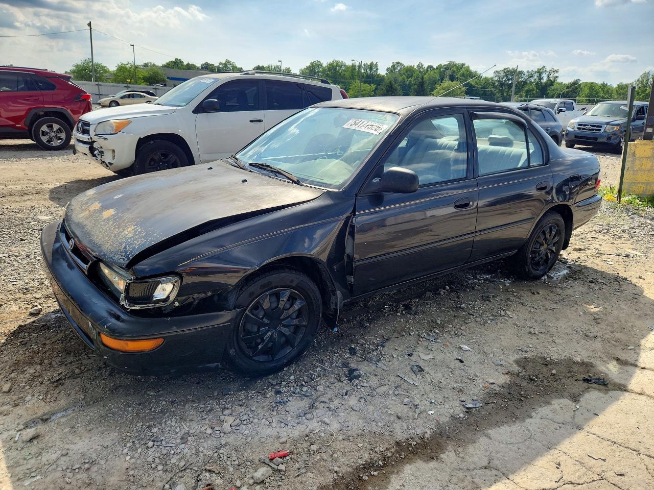 1996 Toyota Corolla Base Серый vin: 2T1BA02E8TC135266