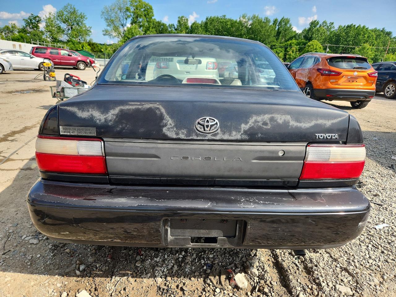 1996 Toyota Corolla Base Gray vin: 2T1BA02E8TC135266