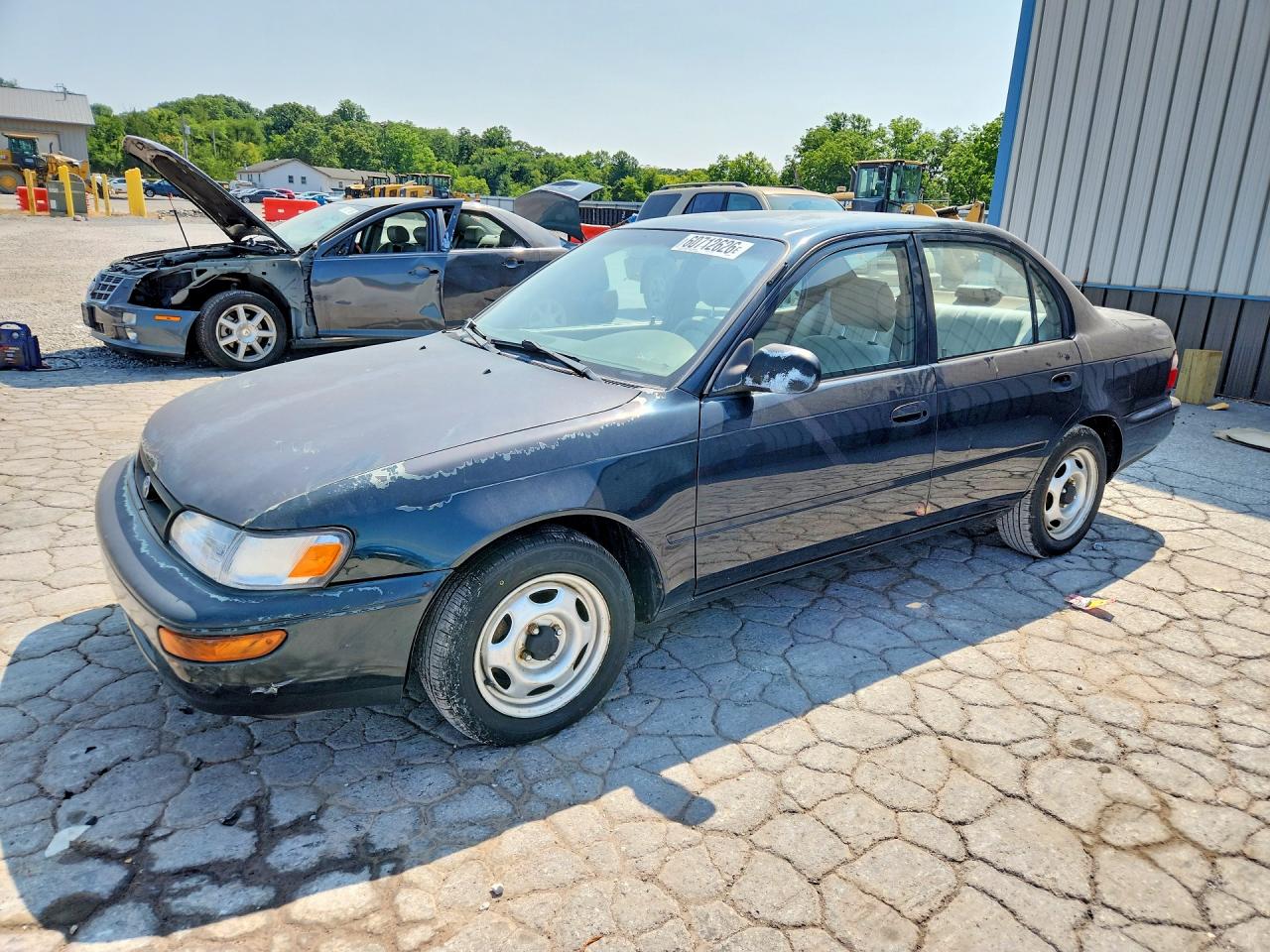 1996 Toyota Corolla Base Green vin: 2T1BA02E8TC156652