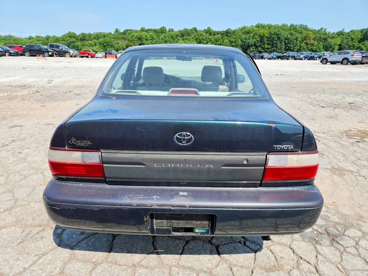 1996 Toyota Corolla Base Green vin: 2T1BA02E8TC156652
